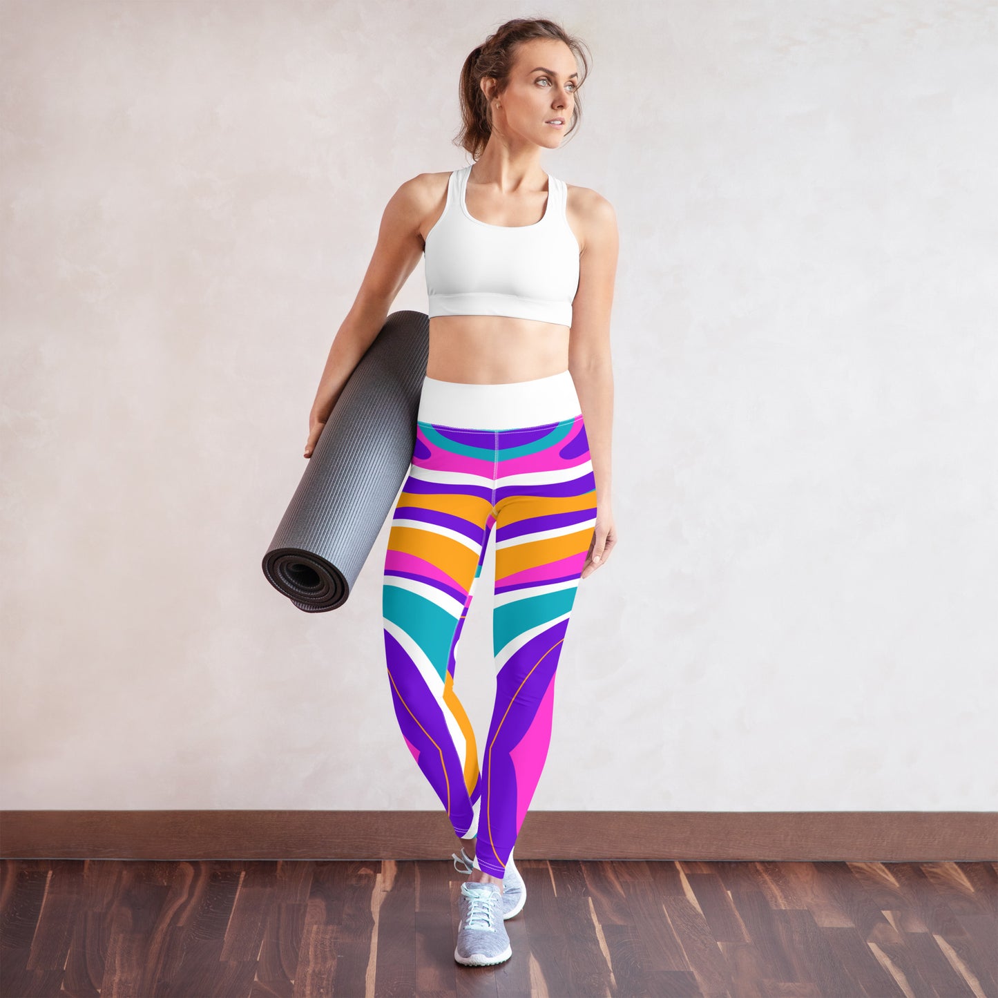 Looney Zebra Yoga Leggings