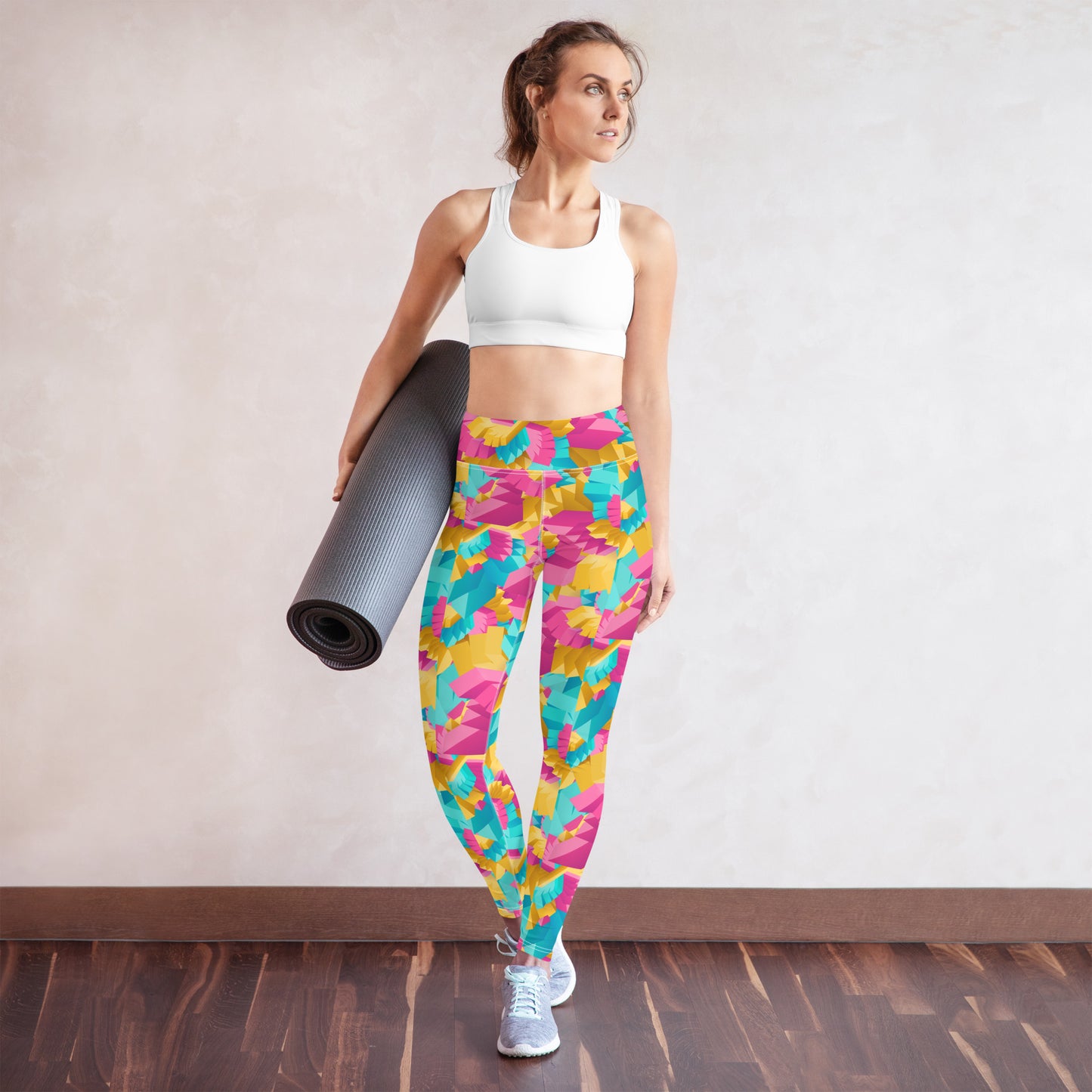 3 Dimensional Chaos Yoga Leggings