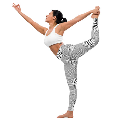 Everyday Optical Illusion Yoga Leggings