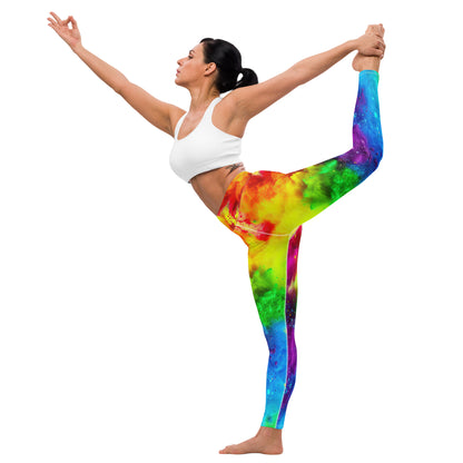 Color Explosion Yoga Leggings