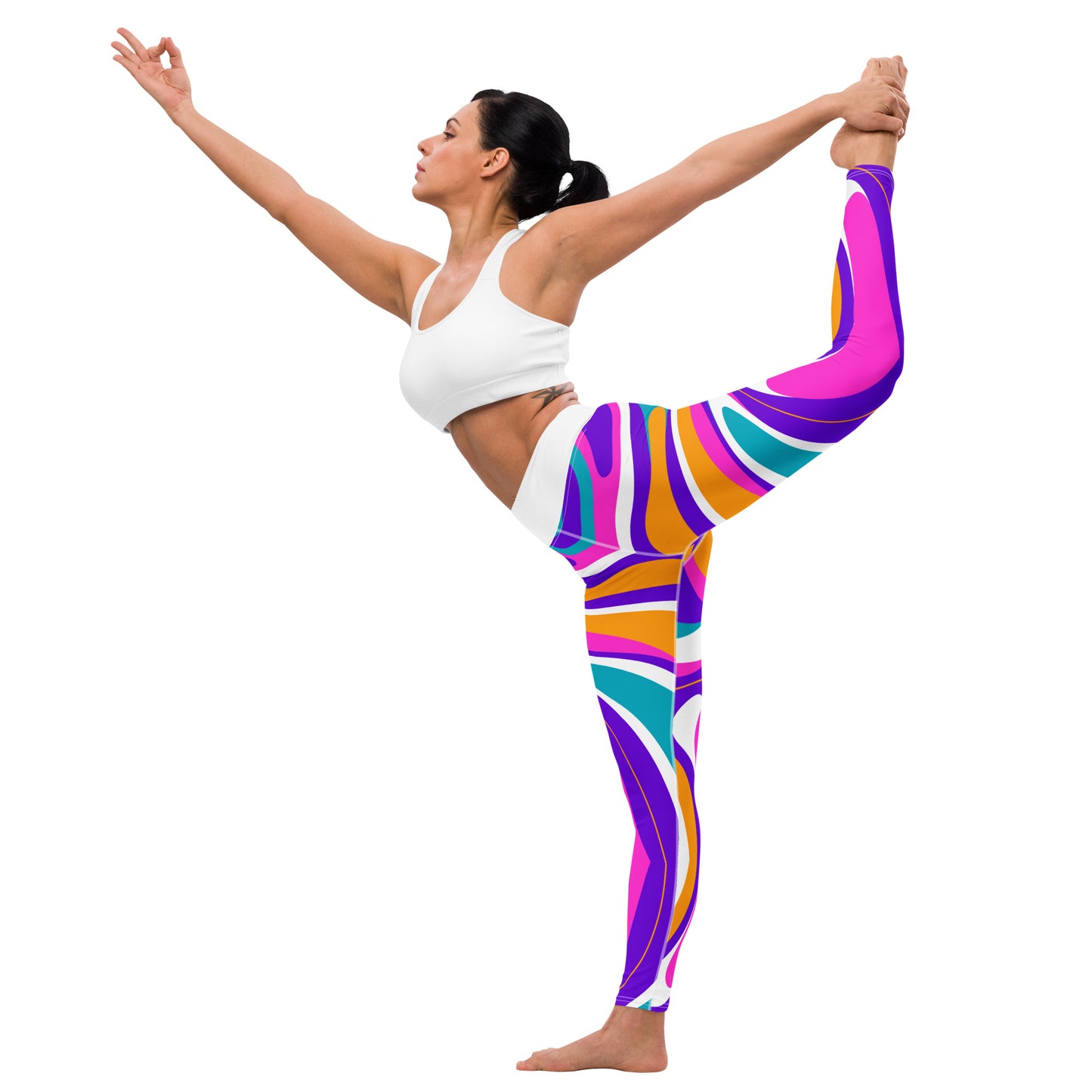 Looney Zebra Yoga Leggings