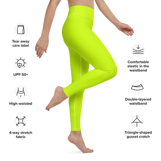 Everyday Neon Lime Yoga Leggings
