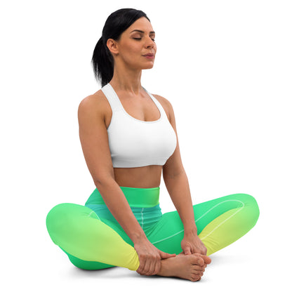 Everyday Sunset Lime Yoga Leggings