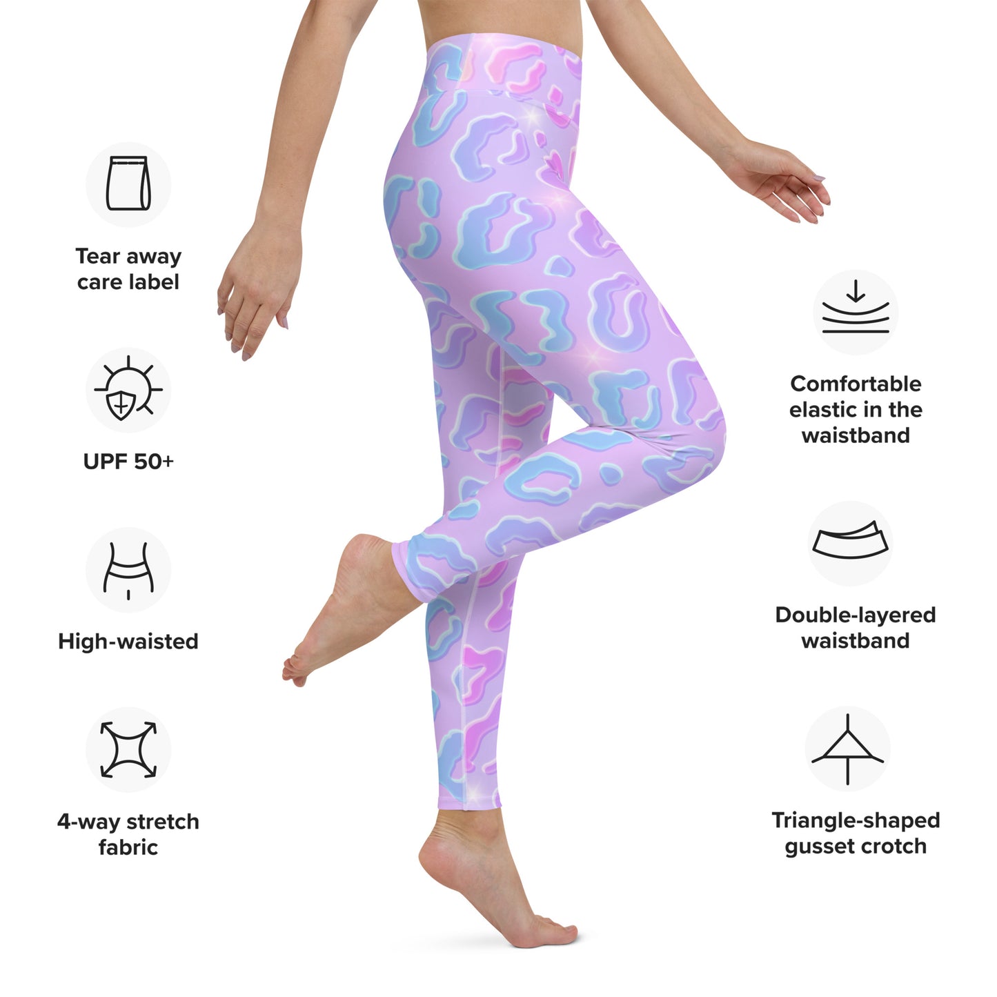 Cheetah Dazzle Yoga Leggings