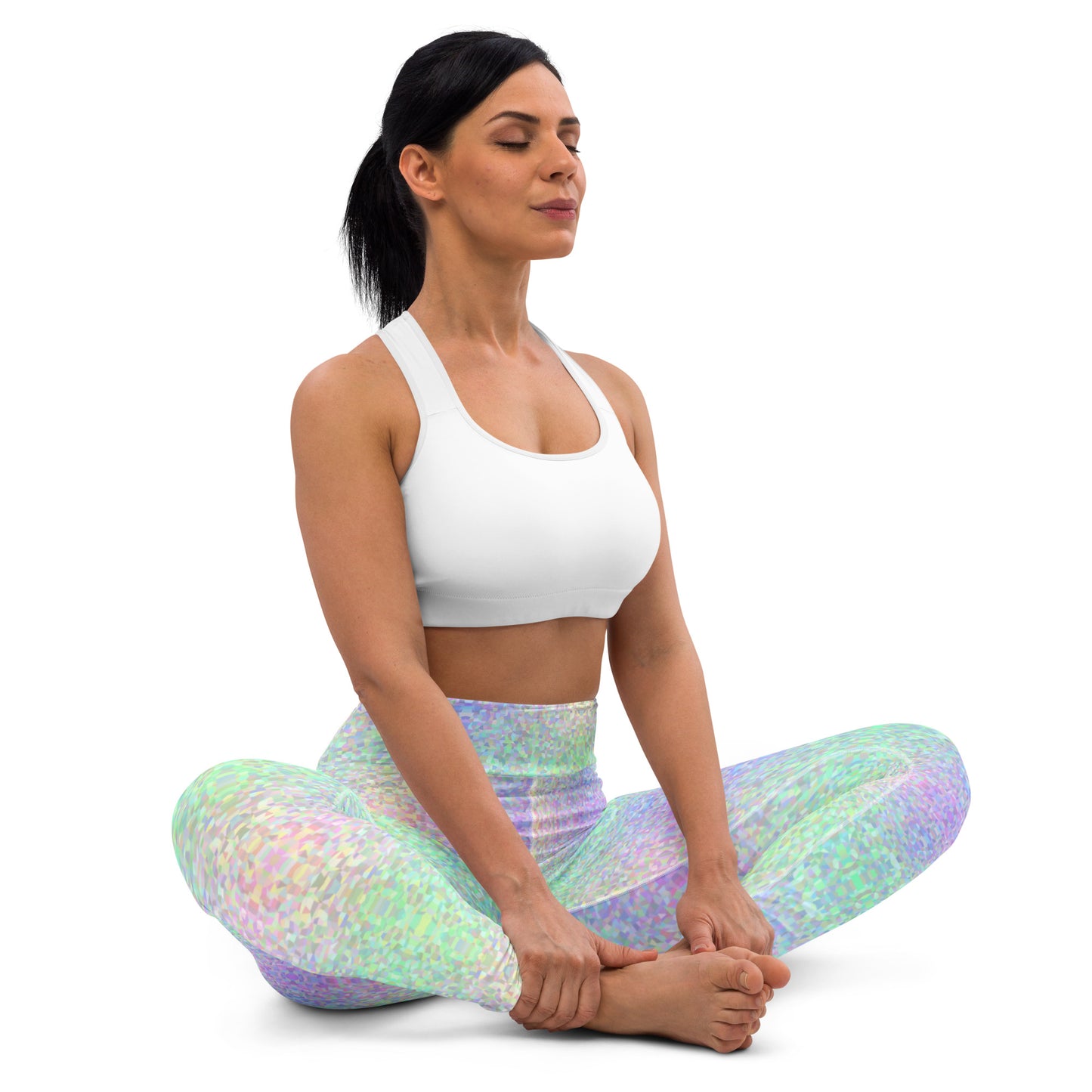 Mermaid Sparkle Yoga Leggings