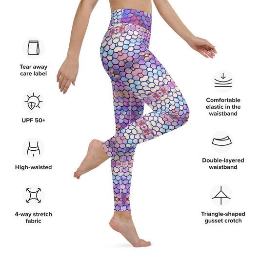 Mermaid Tail Yoga Leggings