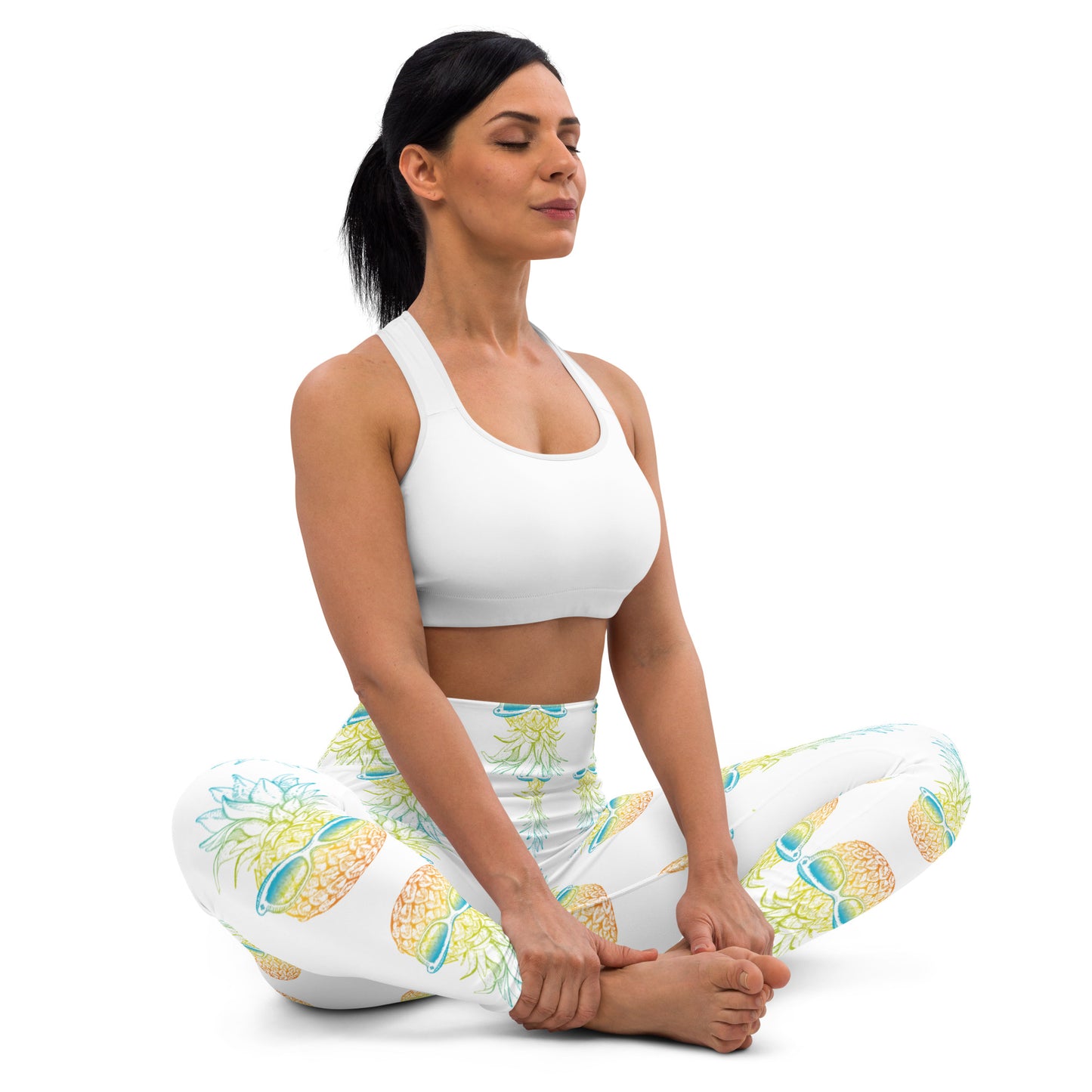 Pineapple Yoga Leggings