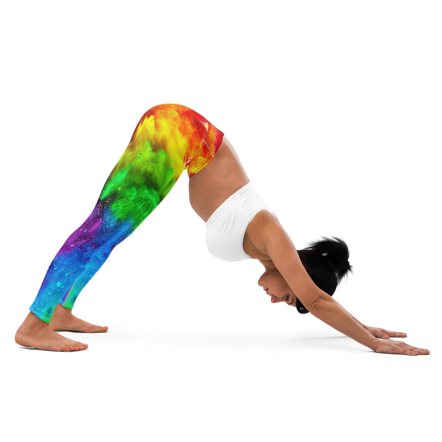 Color Explosion Yoga Leggings