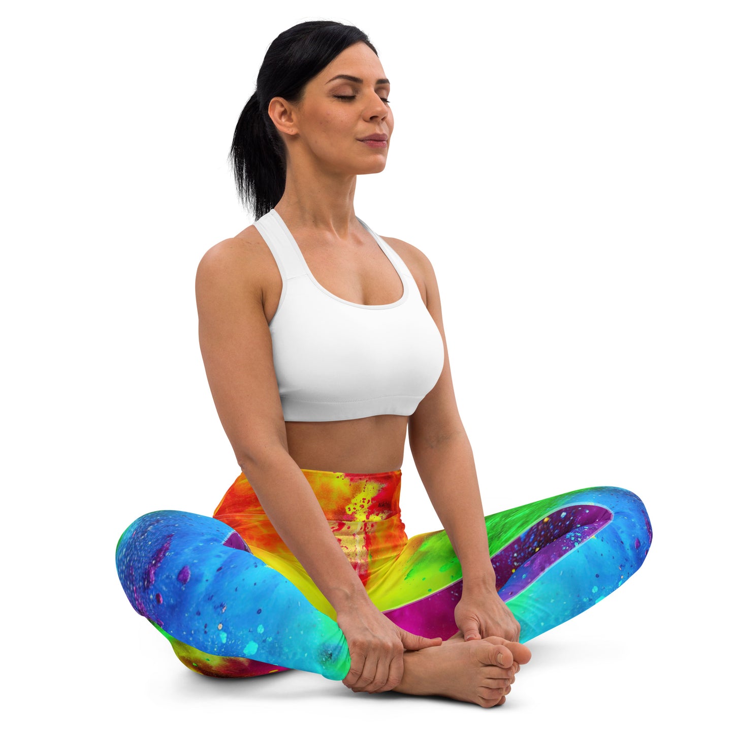 Color Explosion Yoga Leggings