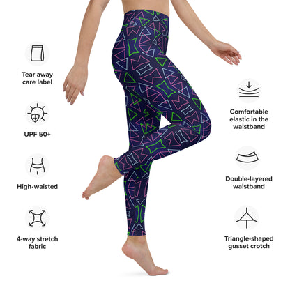 Neon Nights Yoga Leggings