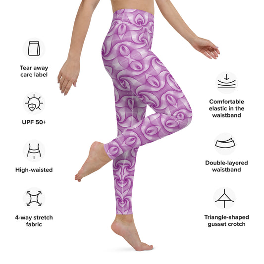 Purple Craze Yoga Leggings