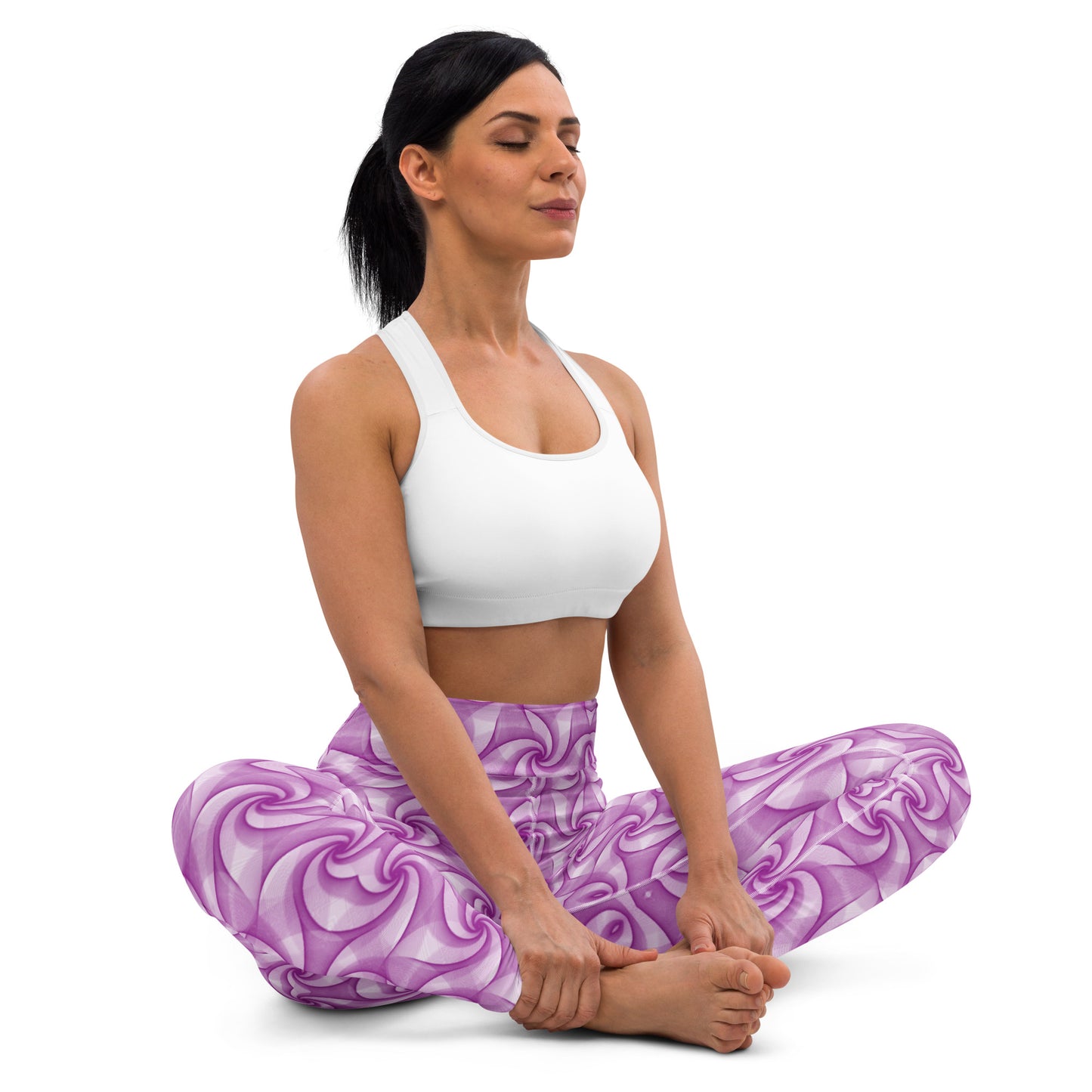 Purple Craze Yoga Leggings