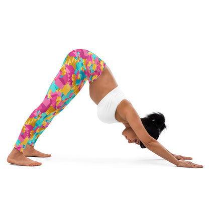 3 Dimensional Chaos Yoga Leggings