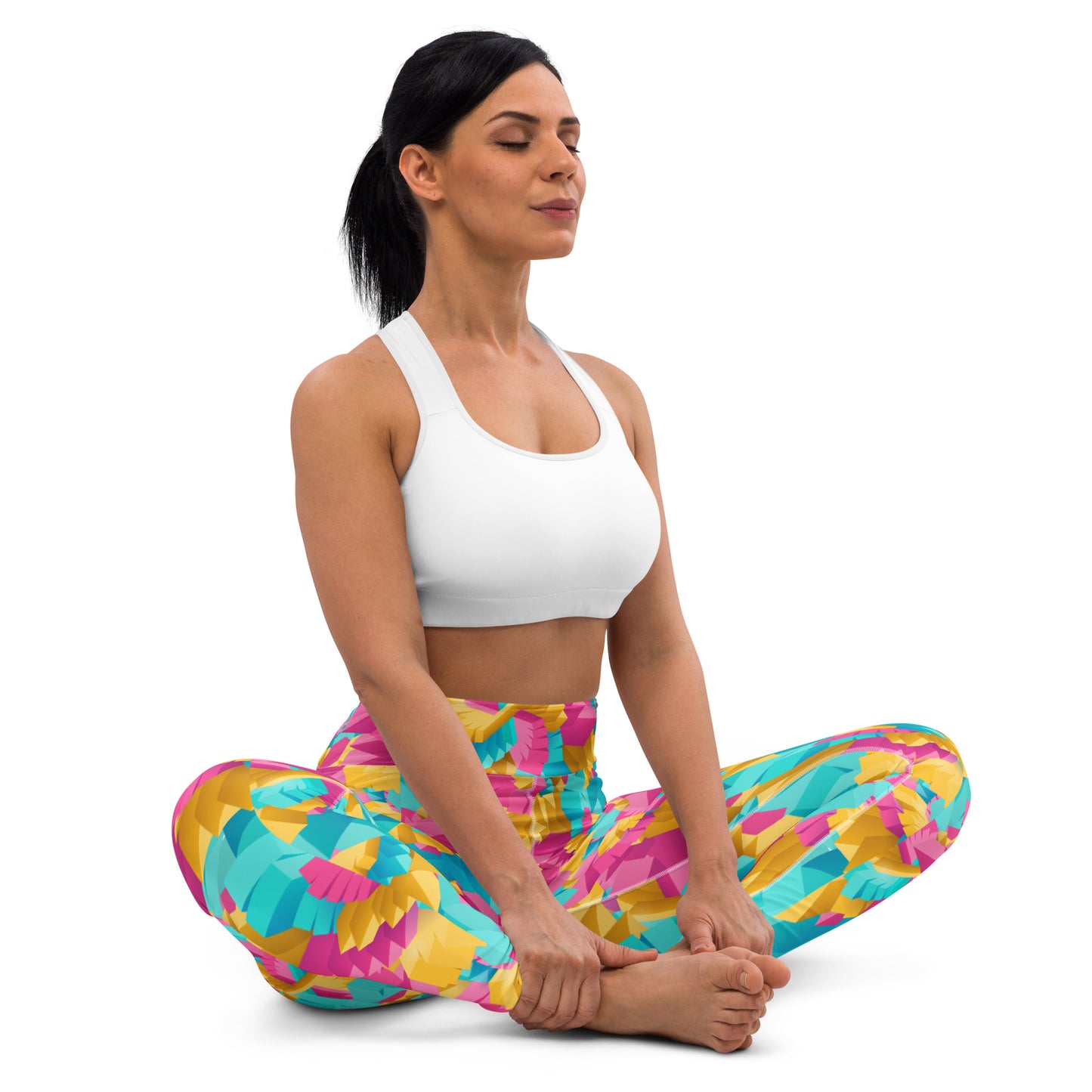 3 Dimensional Chaos Yoga Leggings