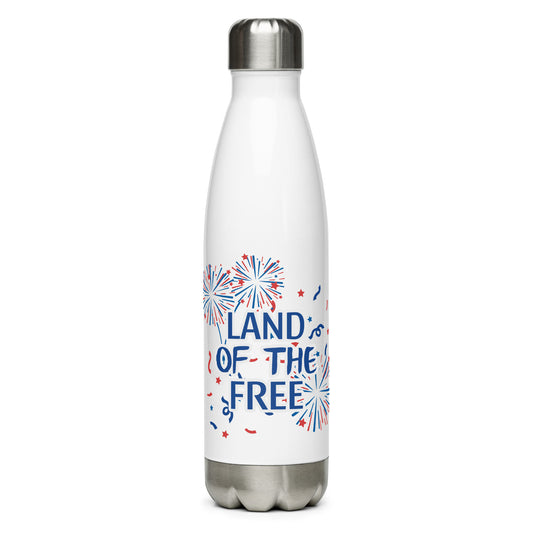 Support Our Troops Stainless Steel Water Bottle
