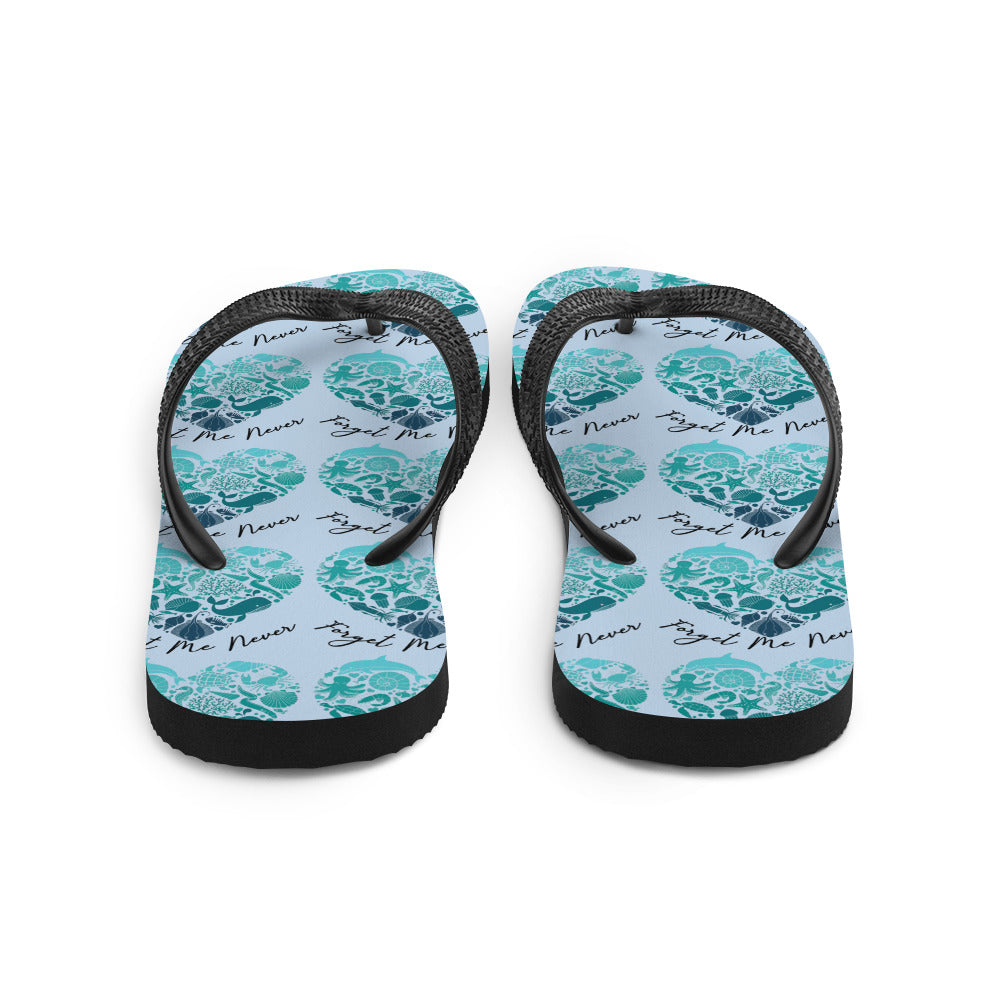 Love of the Ocean Flip-Flops