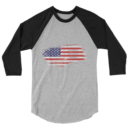 Support Our Troops 3/4 Sleeve Shirt