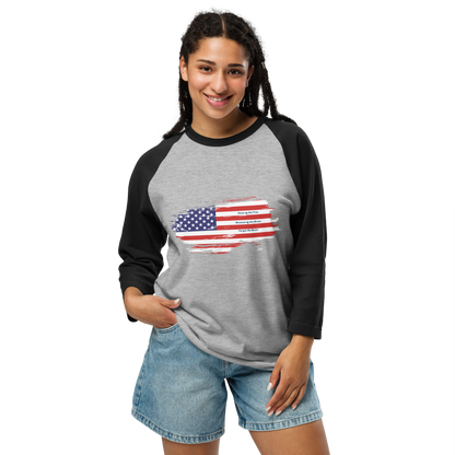 Support Our Troops 3/4 Sleeve Shirt