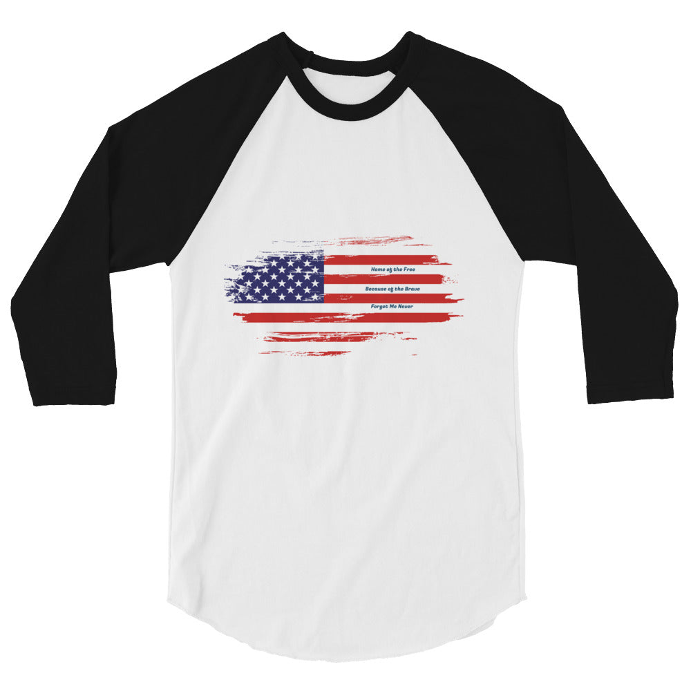 Support Our Troops 3/4 Sleeve Shirt