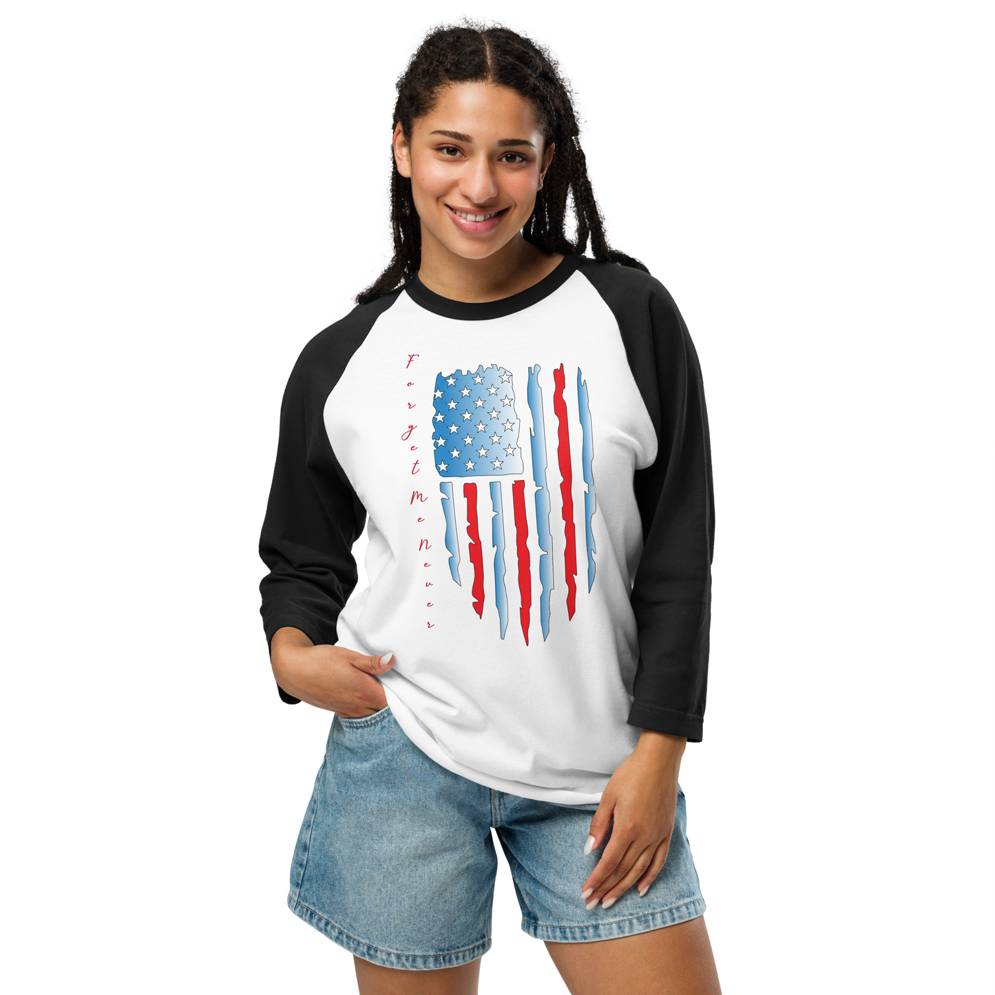 Support Our Troops 3/4 Sleeve Shirt