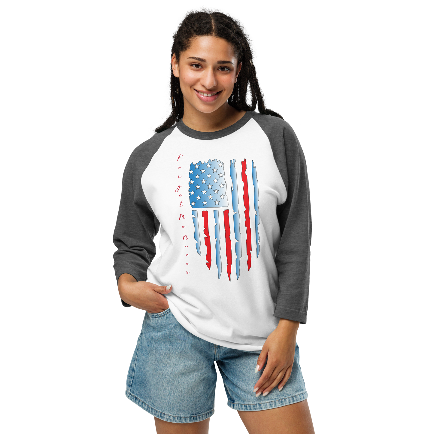 Support Our Troops 3/4 Sleeve Shirt