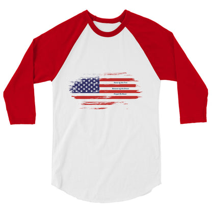 Support Our Troops 3/4 Sleeve Shirt