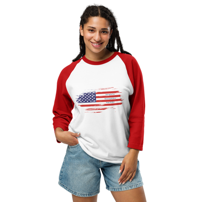 Support Our Troops 3/4 Sleeve Shirt