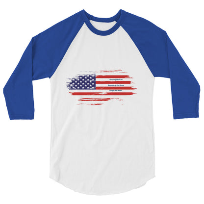 Support Our Troops 3/4 Sleeve Shirt