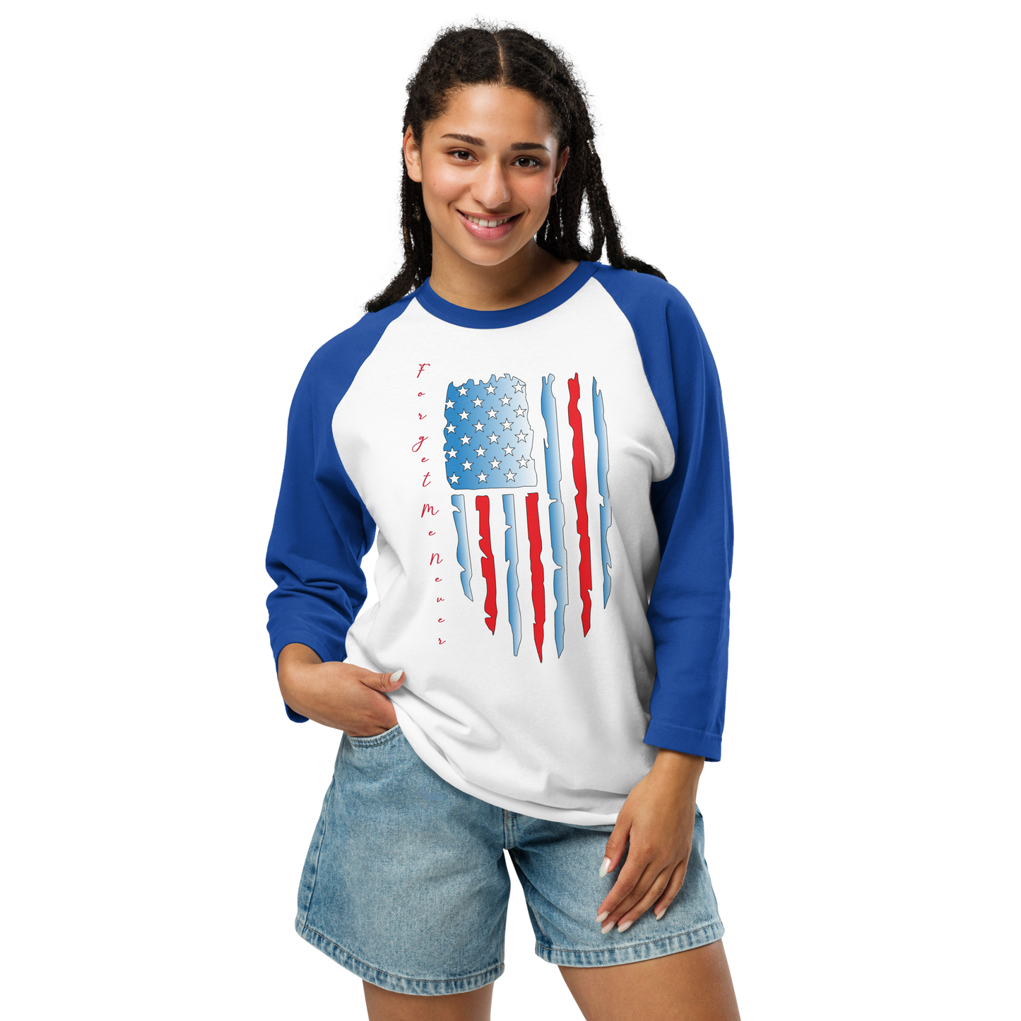 Support Our Troops 3/4 Sleeve Shirt