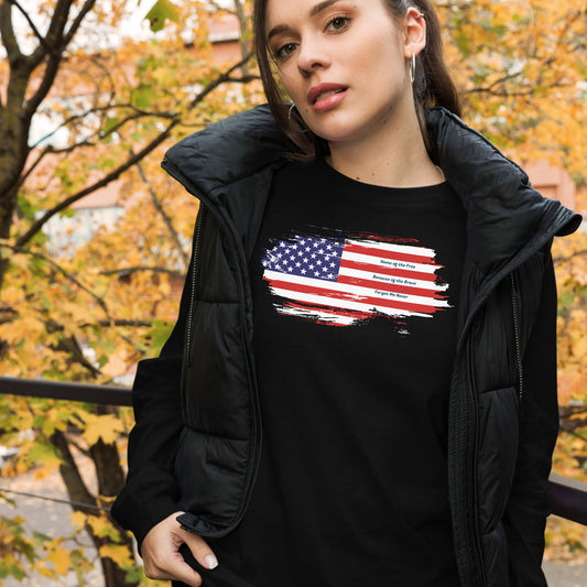 Support Our Troops Long Sleeve Tee