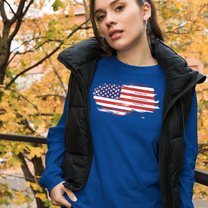 Support Our Troops Long Sleeve Tee