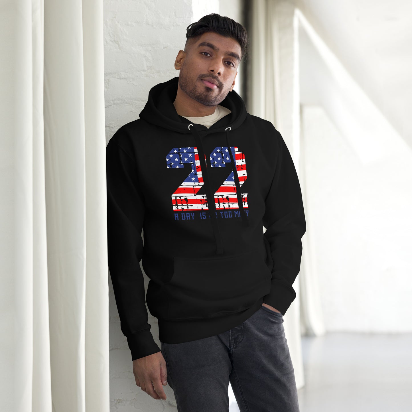 Support Our Troops - 22 A Day Hoodie