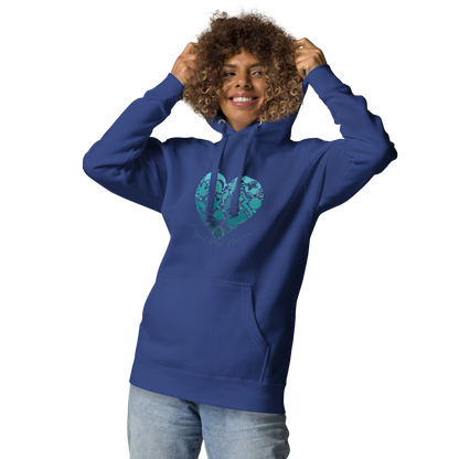 Sudadera con capucha Amor del Océano