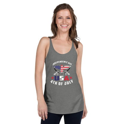 Independence Day Racerback Tank