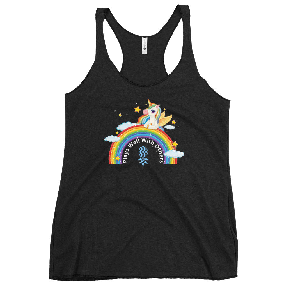 Plays Well With Others Racerback Tank