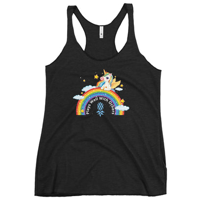 Plays Well With Others Racerback Tank