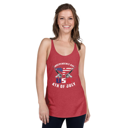 Independence Day Racerback Tank